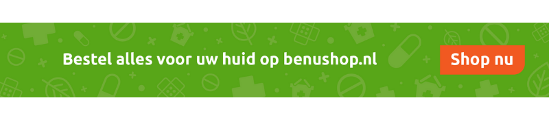 BENU Shop alles voor uw huid banner - shop nu